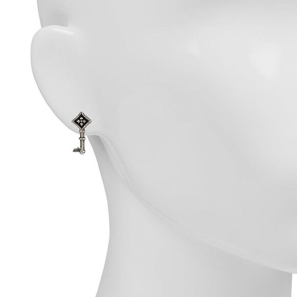 NWT Patricia Nash Small Floret Key Stud Earrings Not So Basics #PNER - Picture 3 of 5